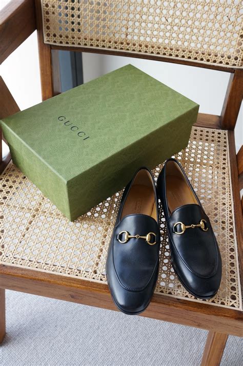 what polish does gucci use for their loafers|gucci jordaan loafers treatment.